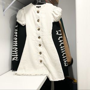 SOLD Dear José White Dress